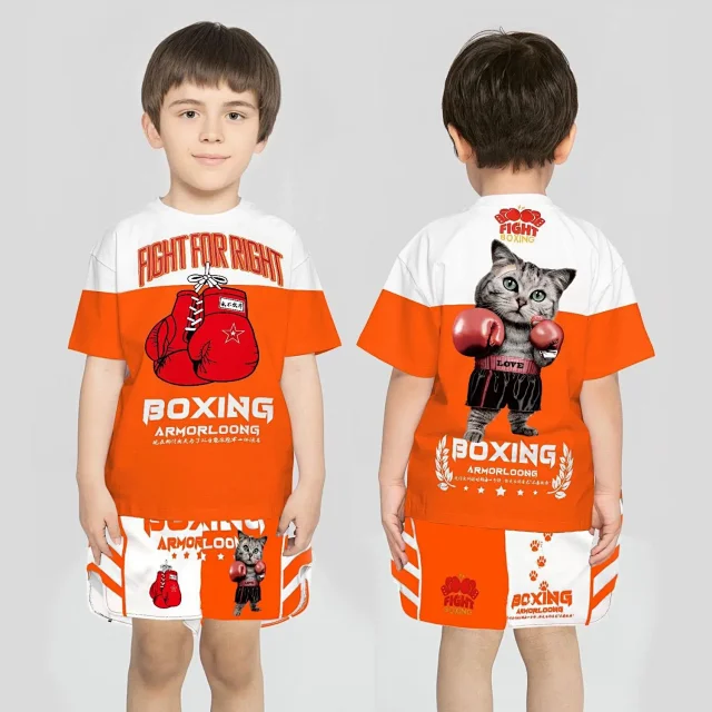 Venum Boxing shorts and short-sleeve compression shirts product detail image 28
