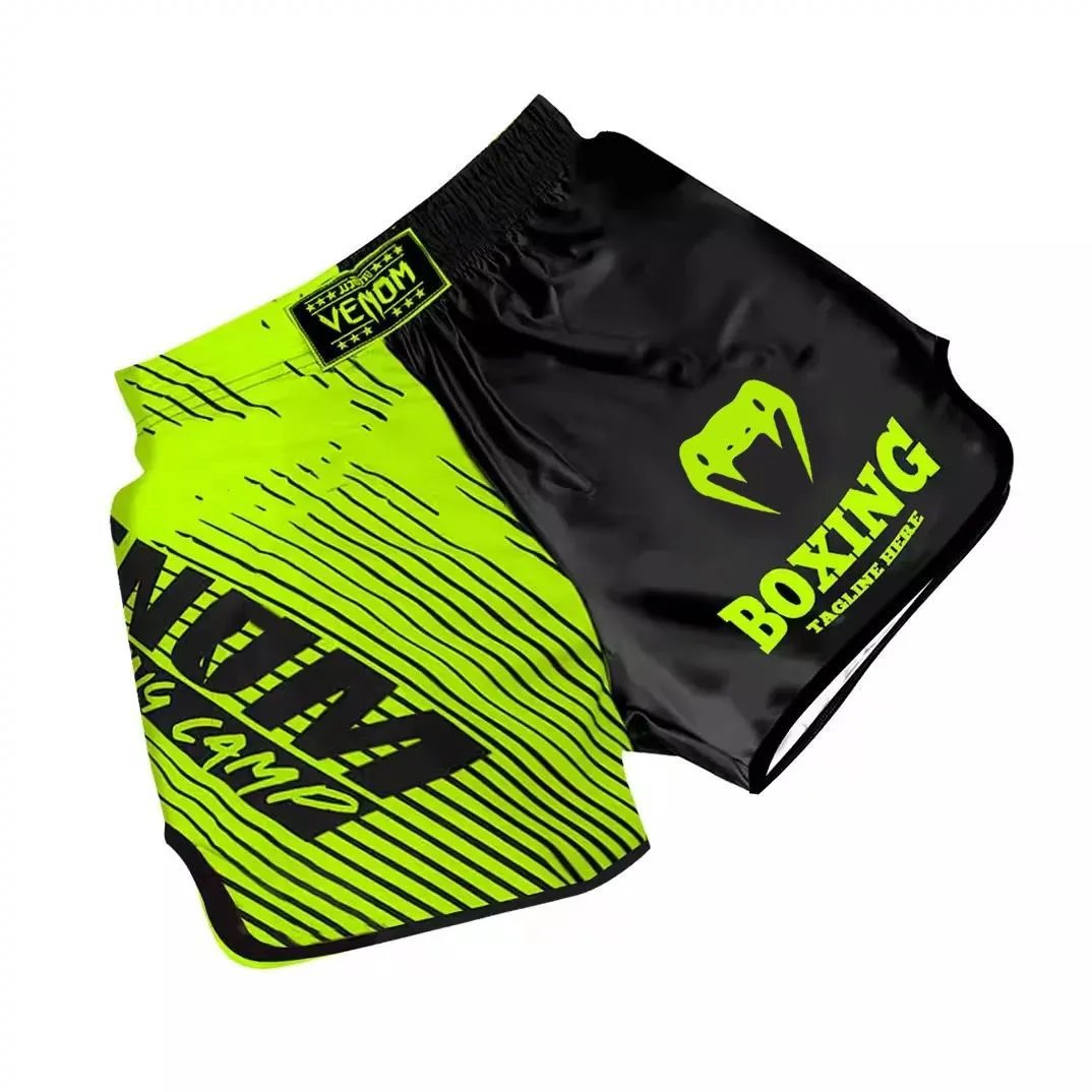 Venum Boxing shorts and short-sleeve compression shirts image 4