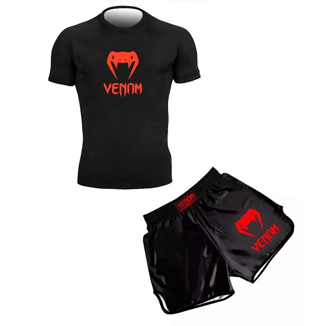 Venum Boxing shorts and short-sleeve compression shirts product detail image 17