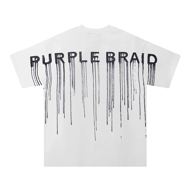 Purple Brand T-Shirts Graphic Print Crewneck T-Shirt product detail image 23