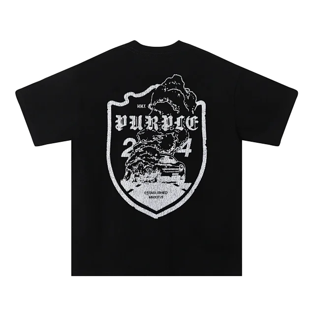 Purple Brand T-Shirts Graphic Print Crewneck T-Shirt product detail image 28