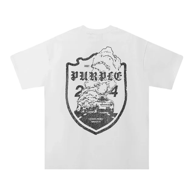 Purple Brand T-Shirts Graphic Print Crewneck T-Shirt product detail image 30