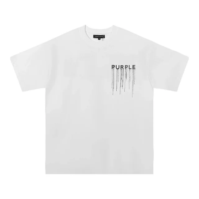 Purple Brand T-Shirts Graphic Print Crewneck T-Shirt product detail image 22