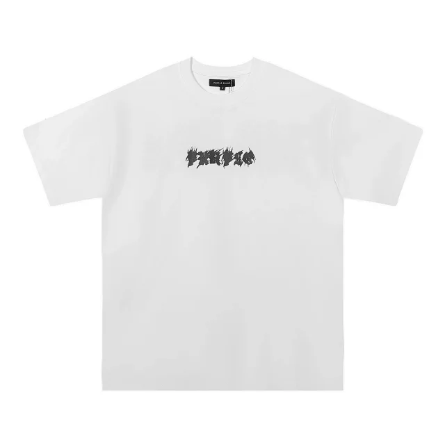 Purple Brand T-Shirts Graphic Print Crewneck T-Shirt product detail image 13