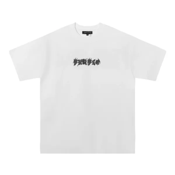 Purple Brand Purple Graphic Print White T-Shirt - 14