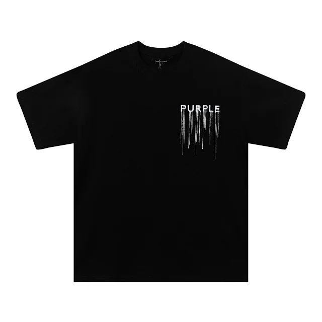 Purple Brand T-Shirts Graphic Print Crewneck T-Shirt product detail image 24