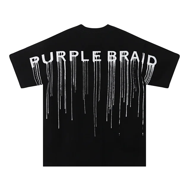 Purple Brand T-Shirts Graphic Print Crewneck T-Shirt product detail image 25