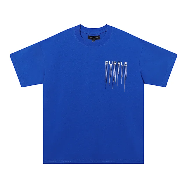 Purple Brand T-Shirts Graphic Print Crewneck T-Shirt product detail image 20