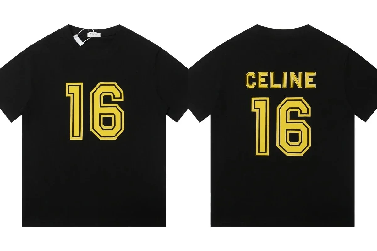 Celine 16 Black T-Sh