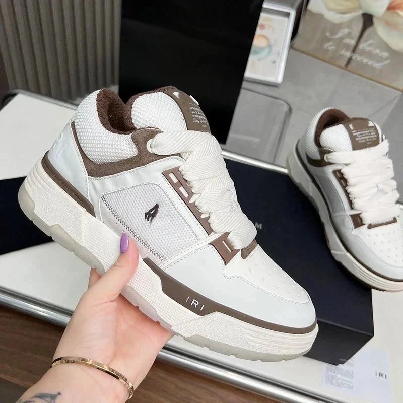 IRI IRI White and Brown Low-Top Sneakers Colorway 16 White