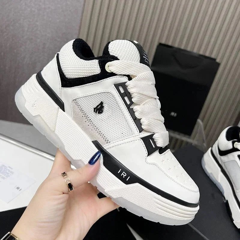 IRI IRI White and Black Platform Sneakers White