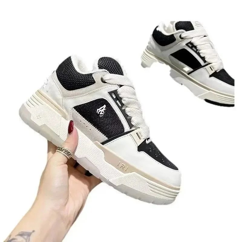 IRI IRI White and Black Platform Sneakers White
