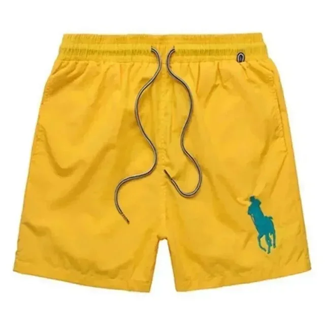 Ralph Lauren Shorts OJ02 elastic-waist logo product detail image 5