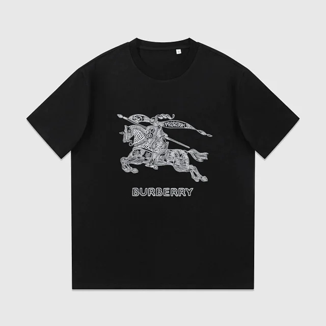 Burberry T-Shirts Short-Sleeve Logo T-Shirt product detail image 3