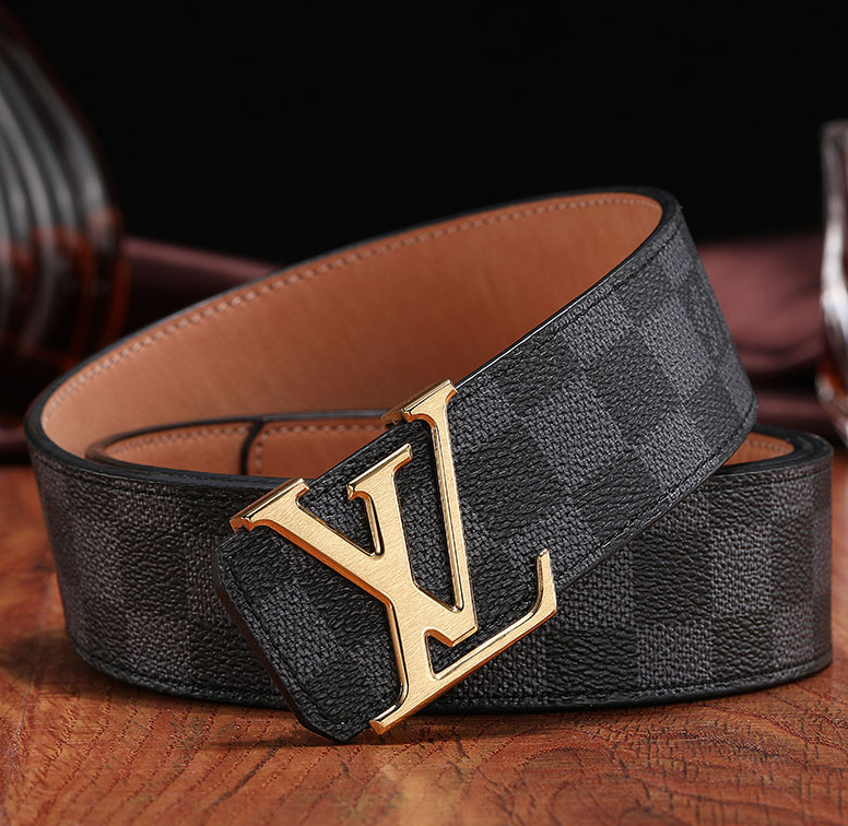 Gucci Interlocking G Buckle Belt Black Canvas Leather Belt - 11