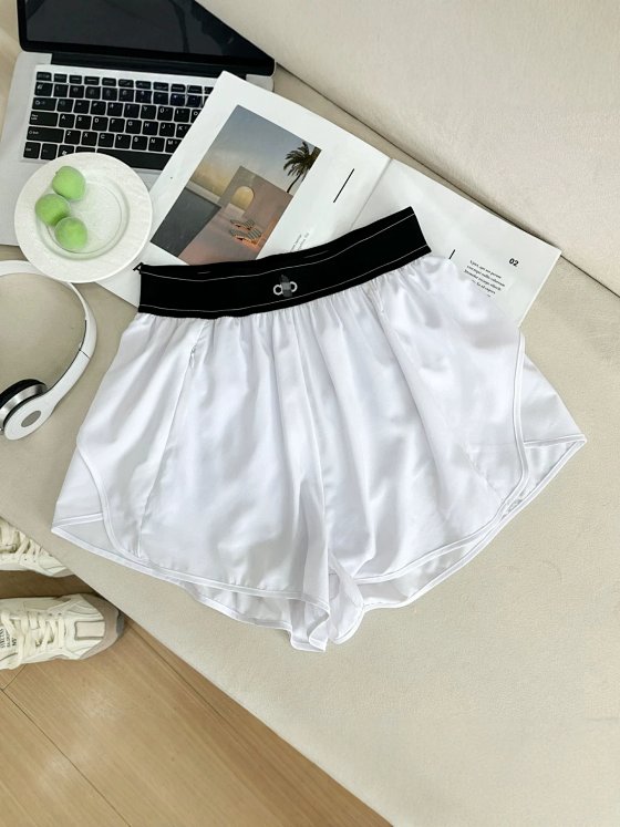 Cross border alo qeaios loose slimming legs long exercise speed drying women anti light walking fitness yoga tennis shorts skirt