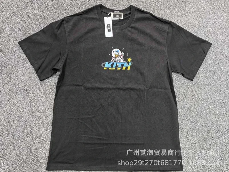 KITH European and American trendy brand kitth new cartoon animation print casual loose sports short-sleeved T-shirt for men and women