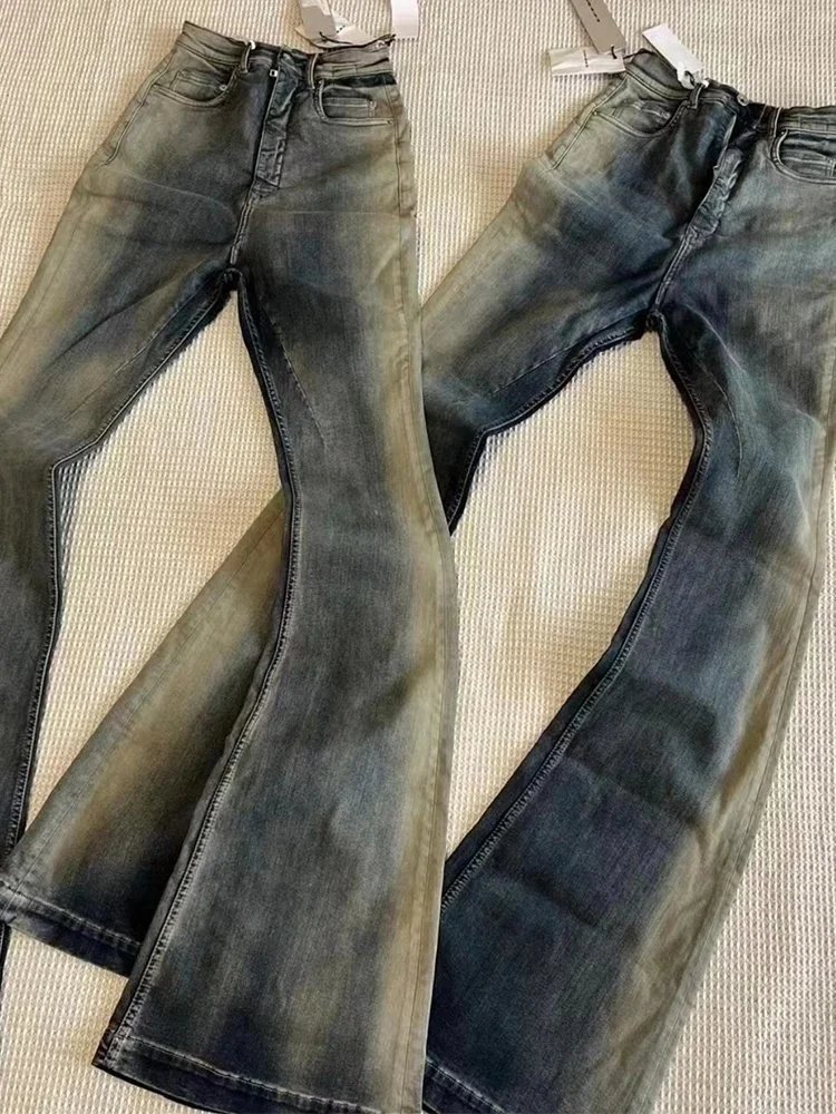 Skinny jeans, tight fitting flared men and women 2101-159 micro