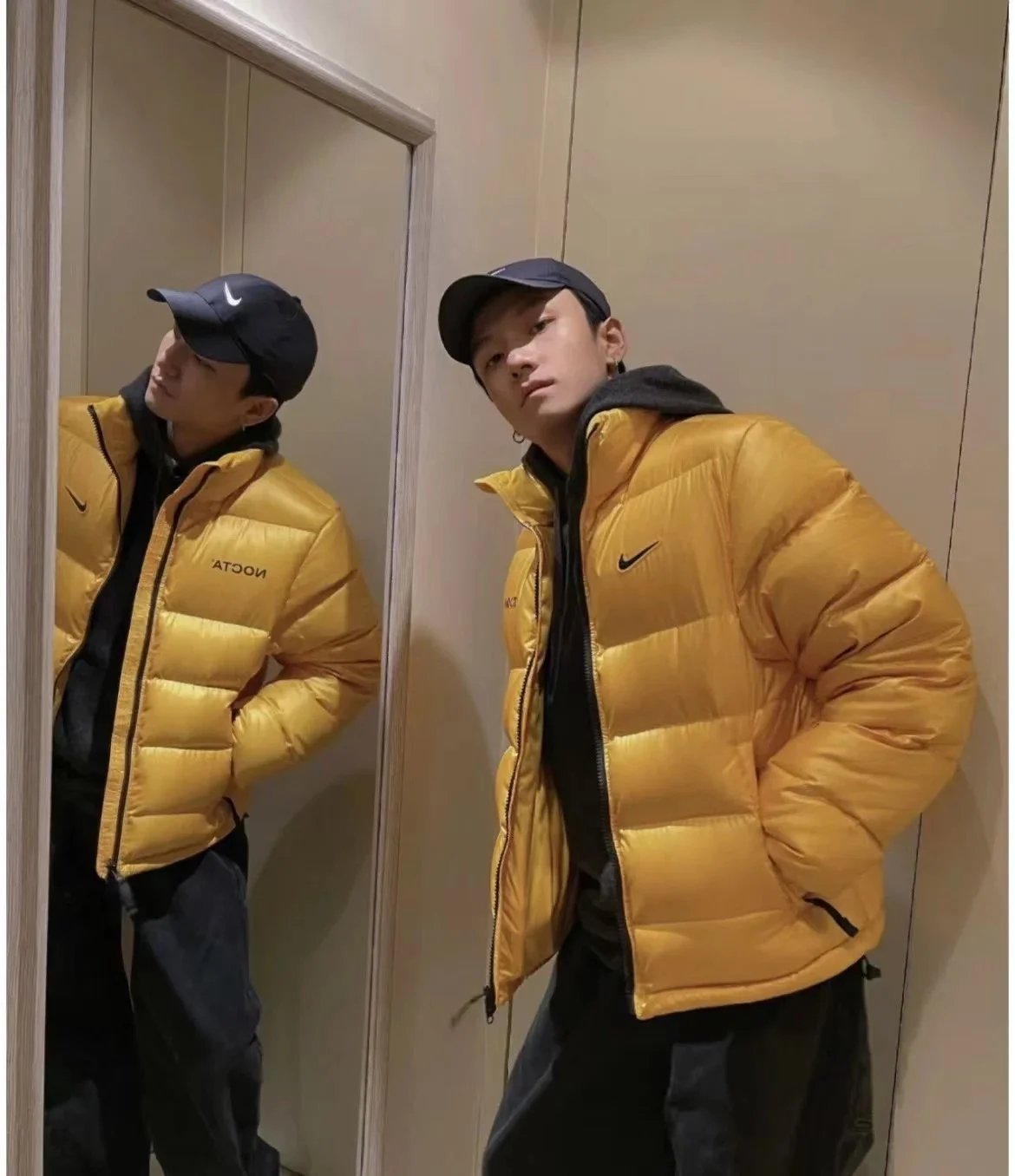 版本羽绒服高