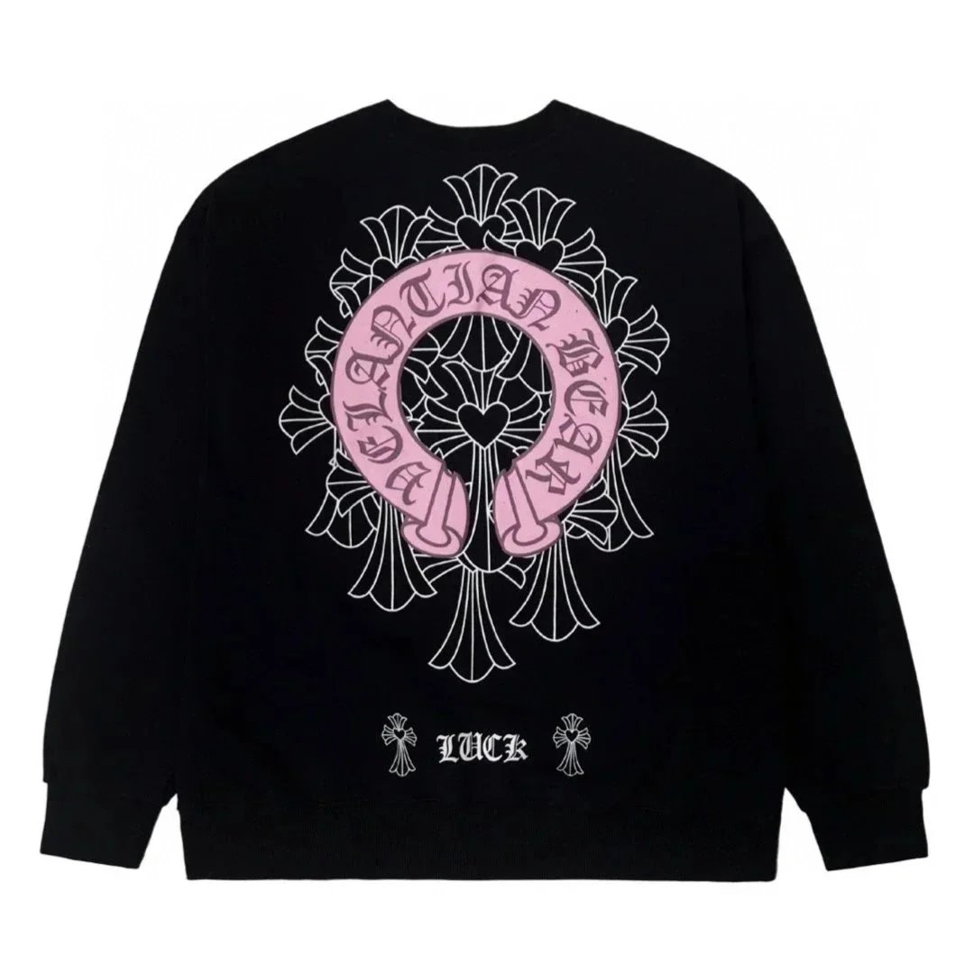 Chrome Hearts Black Crewneck Sweatshirt