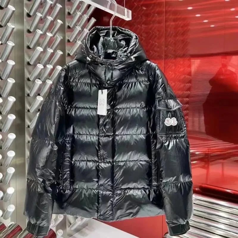 Moncler Down Jackets Hooded color-block puffer jacket — 12 (pre-sale within 15 days of delivery)