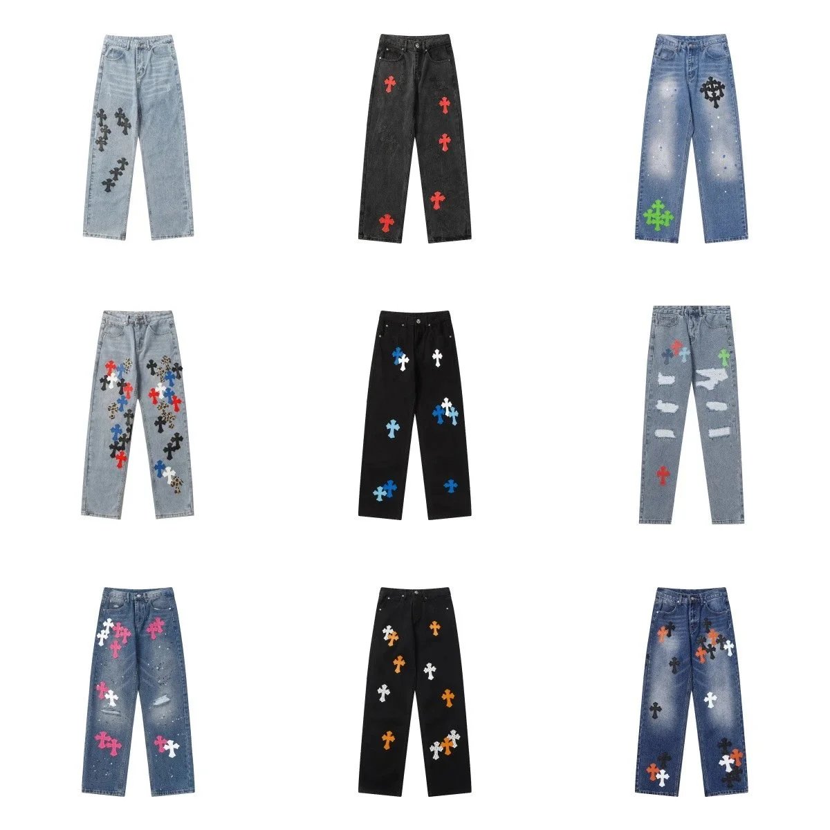 Street fashion trendy casual pants