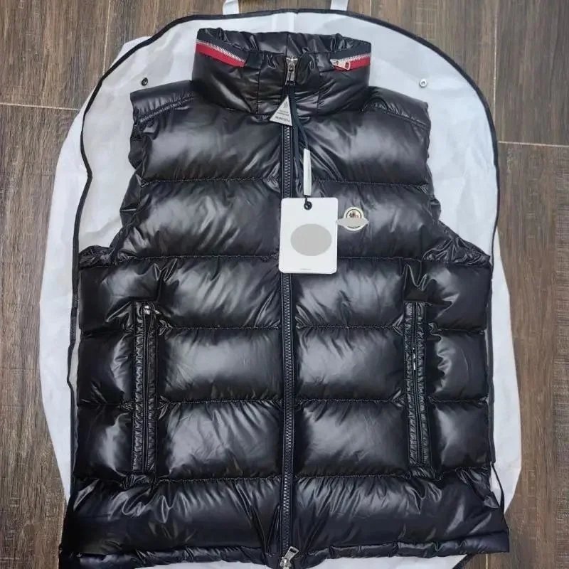 Moncler Down Jackets Hooded color-block puffer jacket — 14