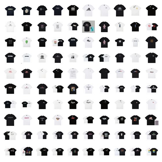 Cross border BALE25ss summer new item 260g combed pure cotton double yarn printed logo light luxury men's and women's T-shirt short sleeved