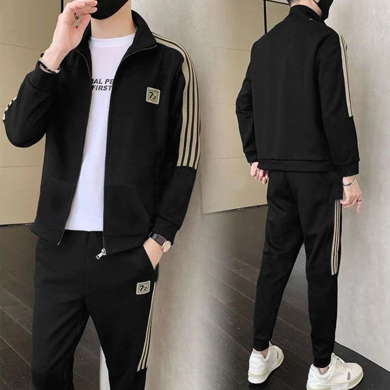 Men's Stand Collar Sport Suit