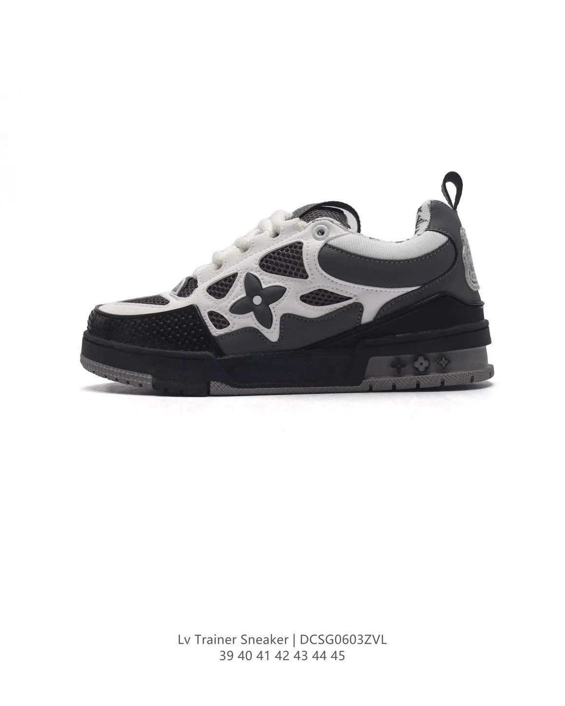 Louis Vuitton Louis Vuitton LV Trainer Sneakers in Black and White Black
