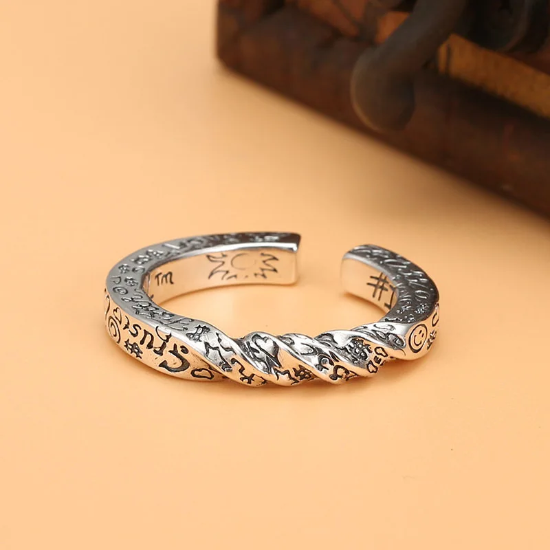 Anillo Plata S925 Negro