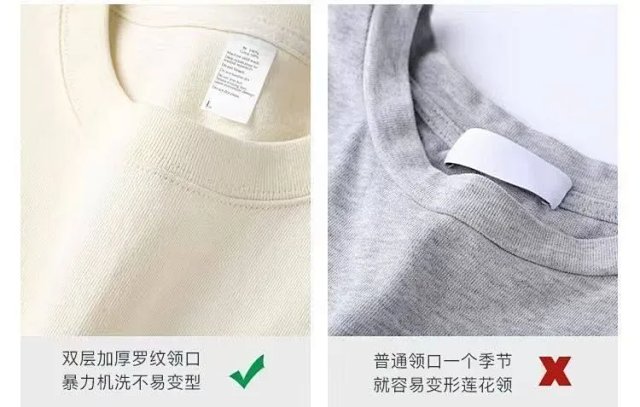 200g solid color T-shirt: seller detail photo 10