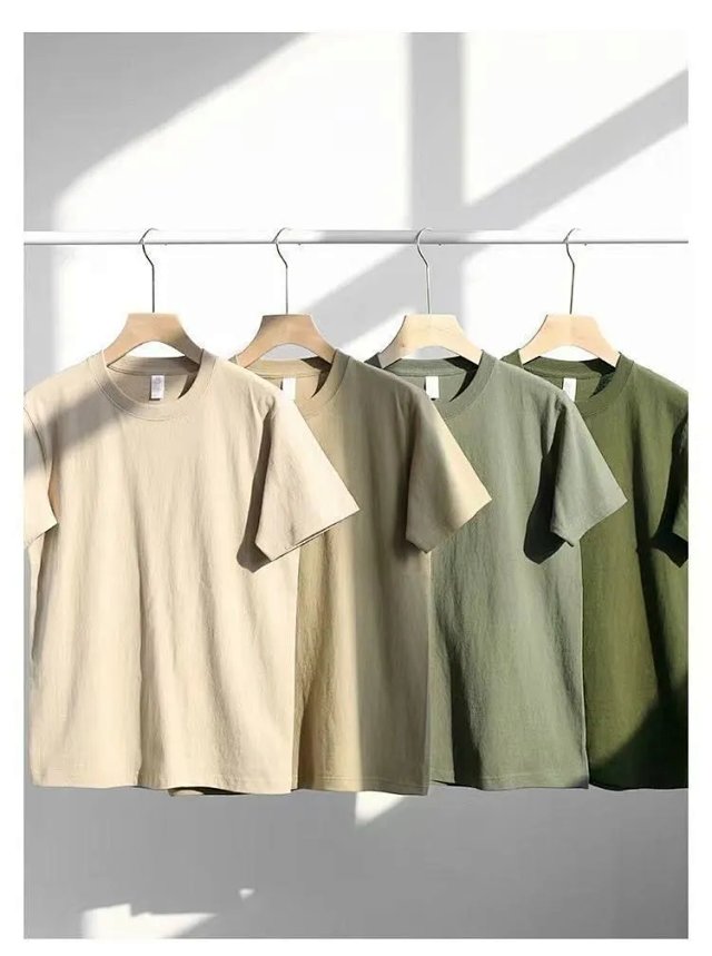 200g solid color T-shirt: seller detail photo 5