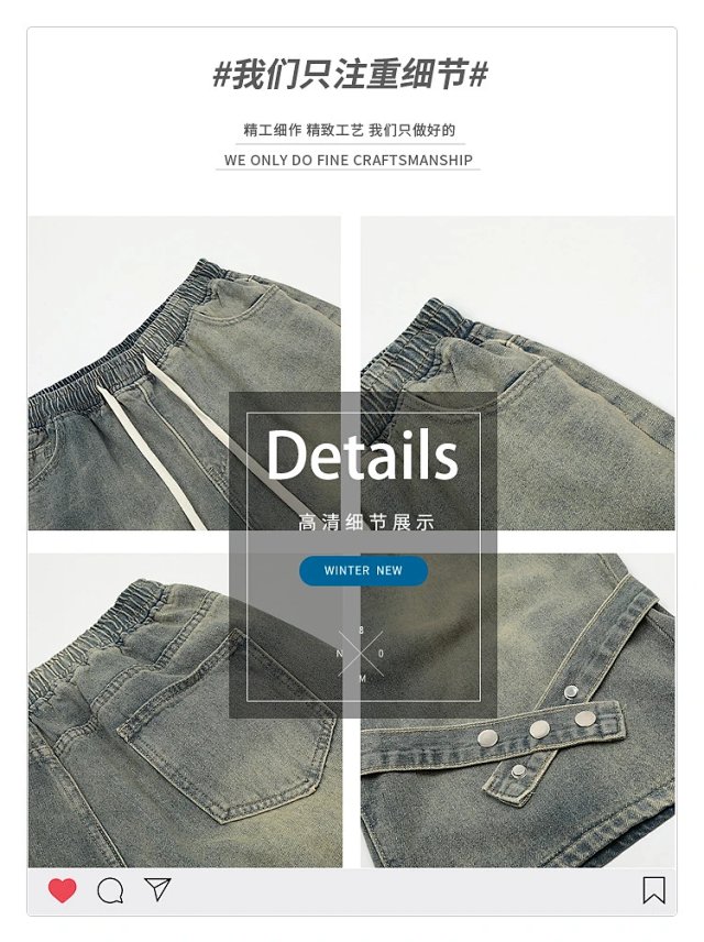 Fashion Denim Shorts: seller detail photo 4