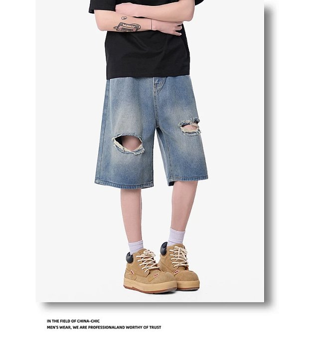 Fashion Denim Shorts: seller detail photo 11