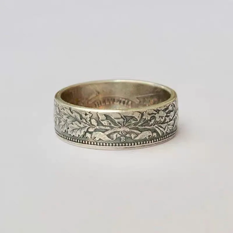 Anillo Fashionable S925 Plata/Negro