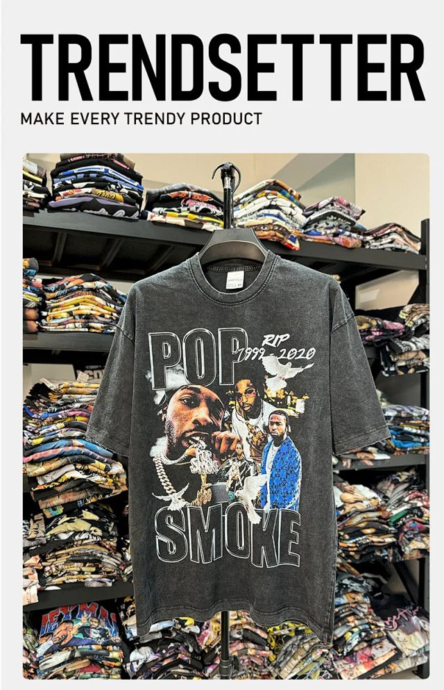Pop Smoke Tees: seller detail photo 1