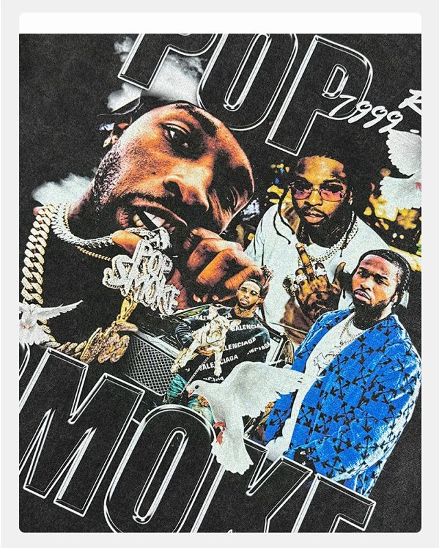 Pop Smoke Tees: seller detail photo 3