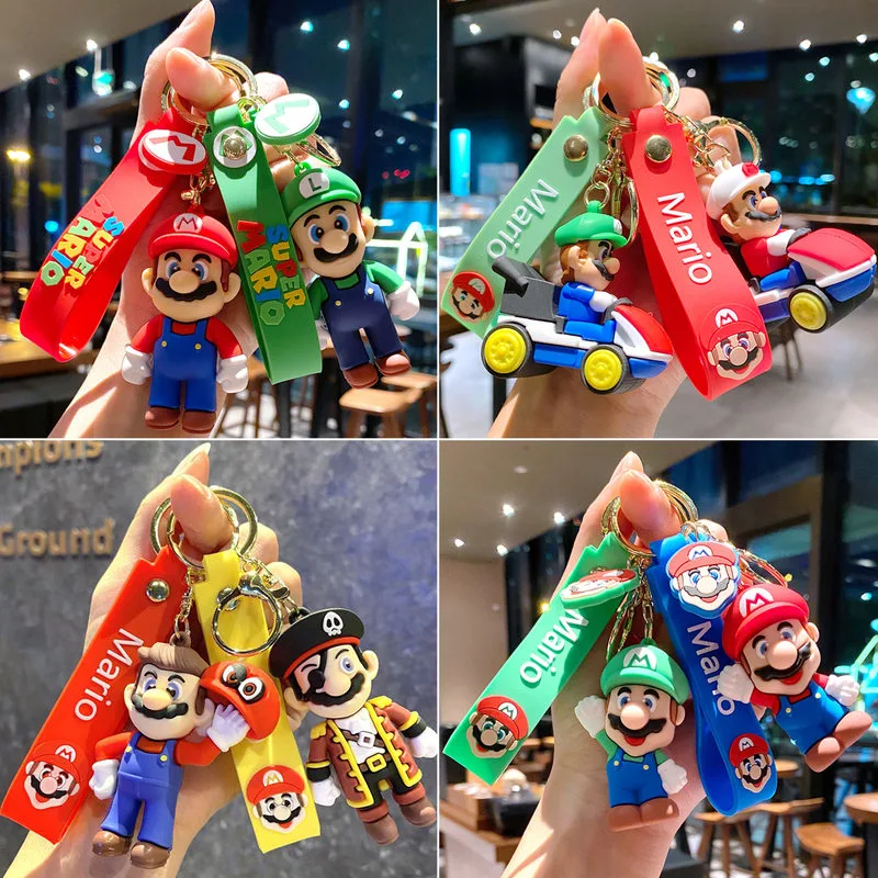 Llavero Mario 4 Estilos
