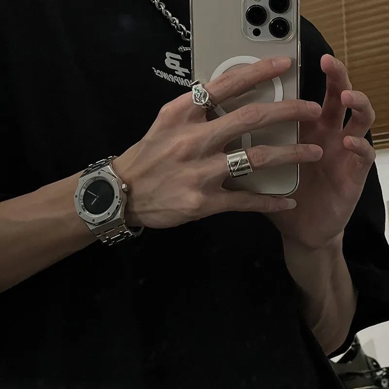 Plain Silver Watch 3