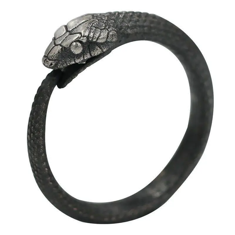 Anillo Fashionable S925 Plateado/Negro