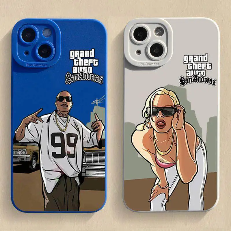 Funda de teléfono GTA 2 estilos