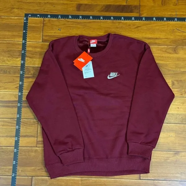 Nike Sportswear Club Fleece Crewneck Pink Sweater - 11