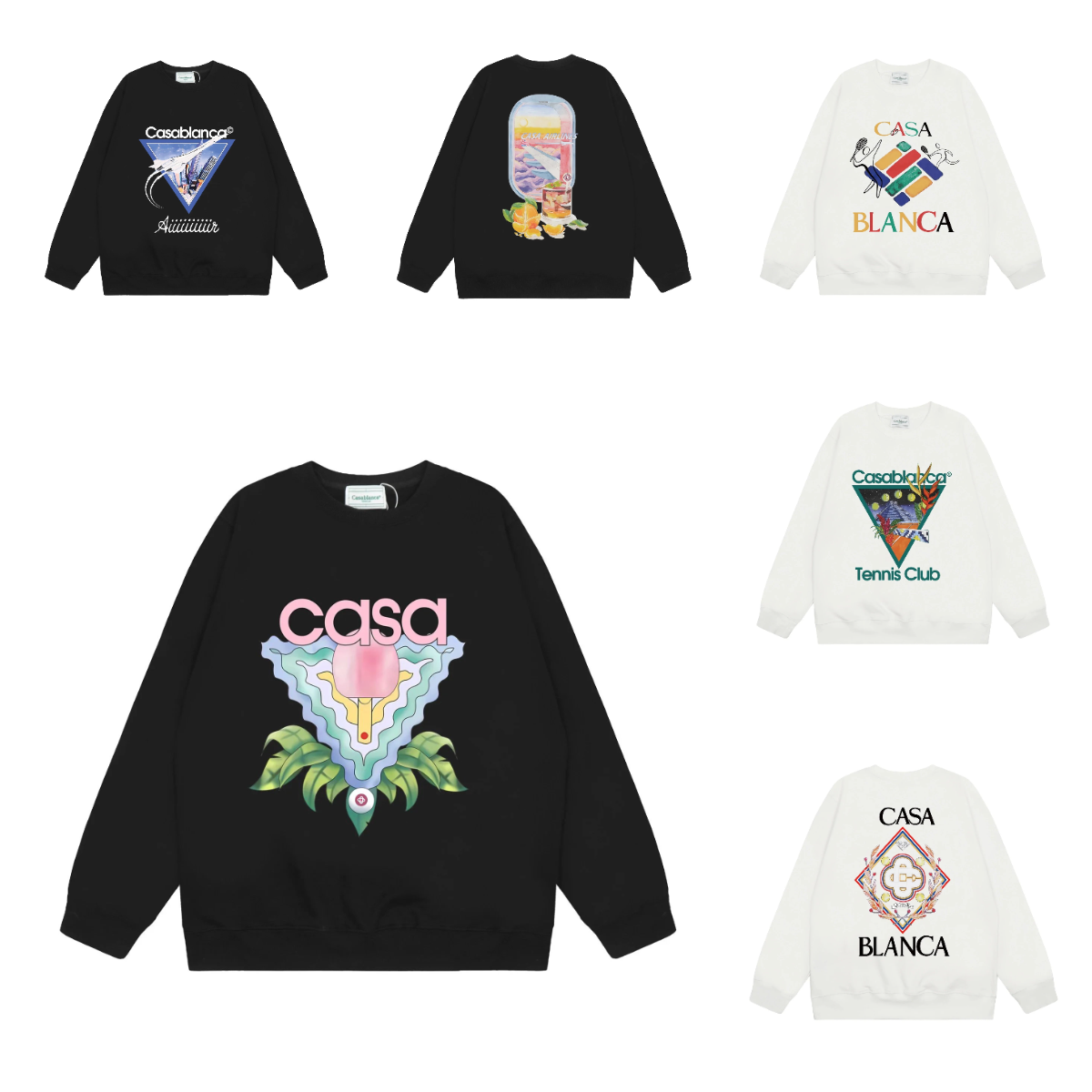 Casablanca Graphic Sweatshirts [24 styles]