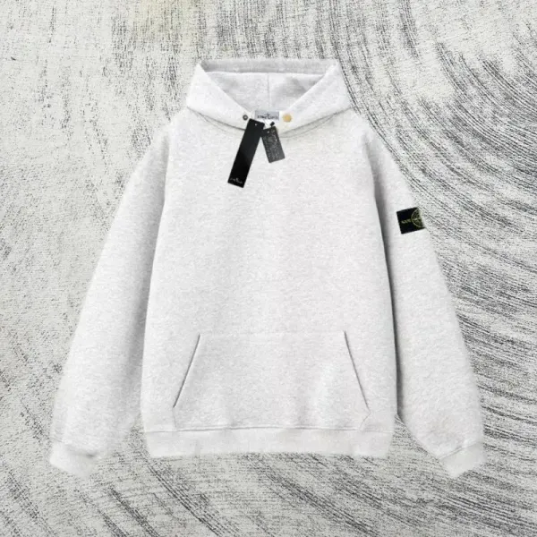 Stone Island Compass Logo Hoodie Purple - 10