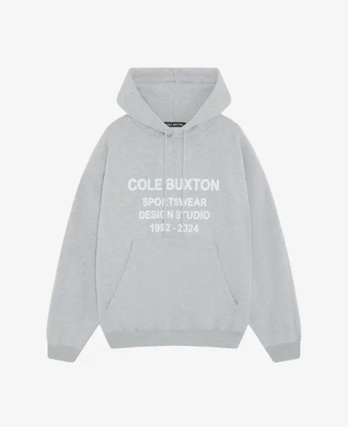Cole Buxton Sportswear Design Studio 1992-2024 Hoodie Gray - 1