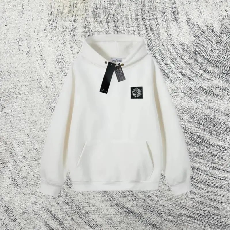 Stone Island Compass Logo Hoodie Purple - 6