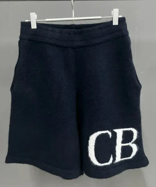 CB Knit Shorts Navy - 1