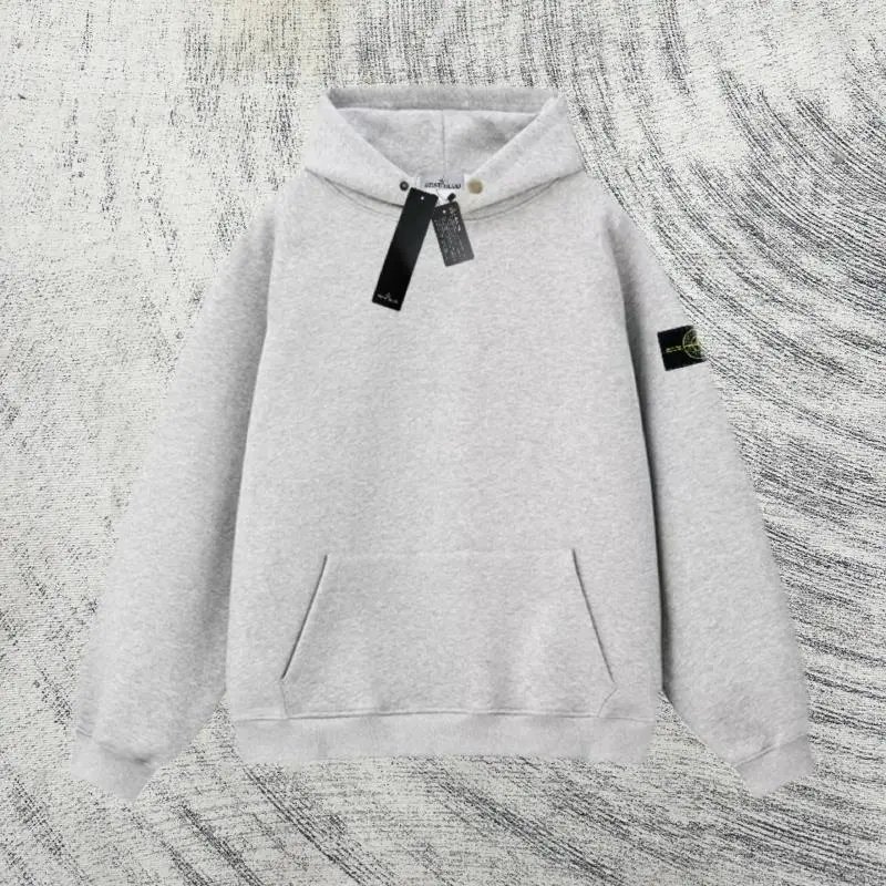 Stone Island Compass Logo Hoodie Purple - 11