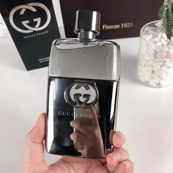 Gucci Guilty Eau de Toilette Silver Bottle Perfume - 1